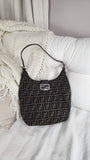 Fendi Zucca Canvas Shoulder Bag - 2918