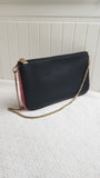 Christian Louboutin Loubila Black Leather Pouch - G0035