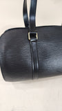 Louis Vuitton Black Epi Soufflot Large Hand Bag - 2929