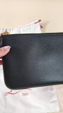 Christian Louboutin Loubila Black Leather Pouch - G0035