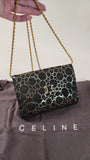 Celine Black & Gold Clutch/Shoulder Bag - 2809