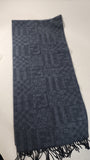 Fendi Gray 100% Wool Scarf - 2863
