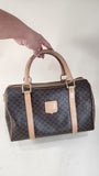 Celine Small Macadam Print Boston Bag - 2924