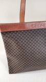 Celine Brown Macadam Canvas Tote - 2947