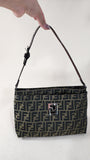 Fendi Zucca Canvas Shoulder Bag - 2957