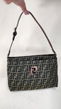 Fendi Zucca Canvas Shoulder Bag - 2957