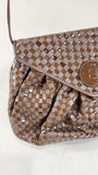 Fendi Brown Leather Shoulder Bag - 2958