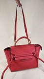 Celine Red Leather Belt Bag Handbag - 2951