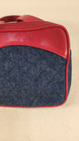 Chanel Denim & Red Leather Belt Bag - 2984