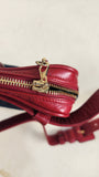 Chanel Denim & Red Leather Belt Bag - 2984