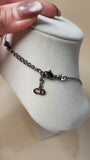 Christian Dior Trotter Print Blue and Silver Necklace - G0015