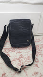 Mont Blanc Black Canvas Crossbody Bag - 1793