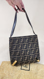 Fendi Zucca Canvas Shoulder Bag - 3016