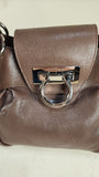 Salvatore Ferragamo Brown Leather Shoulder Bag - G0644