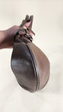 Salvatore Ferragamo Brown Leather Shoulder Bag - G0644