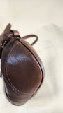 Salvatore Ferragamo Brown Leather Shoulder Bag - G0644