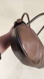 Salvatore Ferragamo Brown Leather Shoulder Bag - G0644
