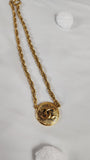Chanel Gold Color Chain Pendant Necklace - 2992