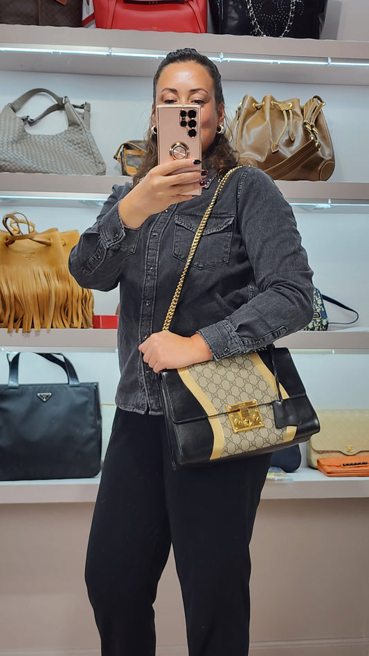 Gucci Padlock Medium GG Shoulder Bag - G0052