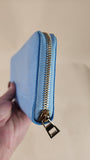 Loewe Blue Leather Long Zippy Wallet - G0072