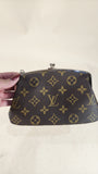 Louis Vuitton Monogram Kisslock Pouch - G0134