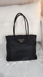 Prada Black Nylon Tote Bag - 3078