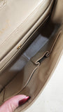Chanel Matelasse Beige Lambskin Chain Shoulder Bag - 3086