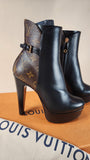 Louis Vuitton Afterglow Ankle High Heel Boots - G0095