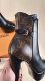 Louis Vuitton Afterglow Ankle High Heel Boots - G0095