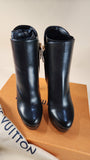 Louis Vuitton Afterglow Ankle High Heel Boots - G0095