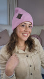 Louis Vuitton Pink 100% Wool Hat - G0122