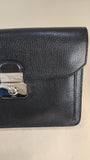 Dunhill Black Leather Clutch - G0046