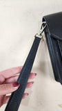 Dunhill Black Leather Clutch - G0046