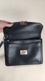 Dunhill Black Leather Clutch - G0046