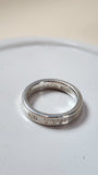 Tiffany & Co. Sterling Silver Thick Band Ring - 3027