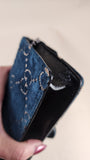Gucci Dark Teal Velvet GG Dionysus Mini Shoulder Bag - 3144