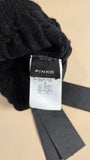 Pinko Black Knit Beanie - G0154