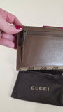 Gucci GG Beige Canvas Long Wallet - G0233