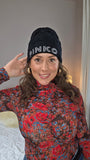 Pinko Black Knit Beanie - G0154