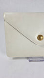 Celine White Leather Envelope Clutch - 2933