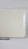 Celine White Leather Envelope Clutch - 2933