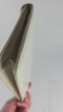 Celine White Leather Envelope Clutch - 2933