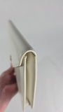 Celine White Leather Envelope Clutch - 2933