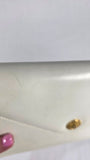 Celine White Leather Envelope Clutch - 2933