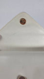 Celine White Leather Envelope Clutch - 2933