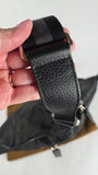 Gucci GG Guccissima Web Black Canvas Messenger Bag - G0255
