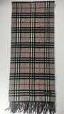 Burberry Gray 100% Cashmere Scarf - 3206