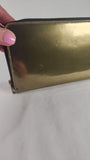 Celine Gold Metallic Long Wallet - G0249