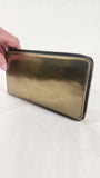 Celine Gold Metallic Long Wallet - G0249