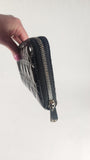 Christian Dior Black Patent Leather Canage Wallet - 3188